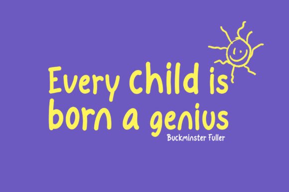 Smart Kids a Playful Written Font PNG with transparent background - Preview 1