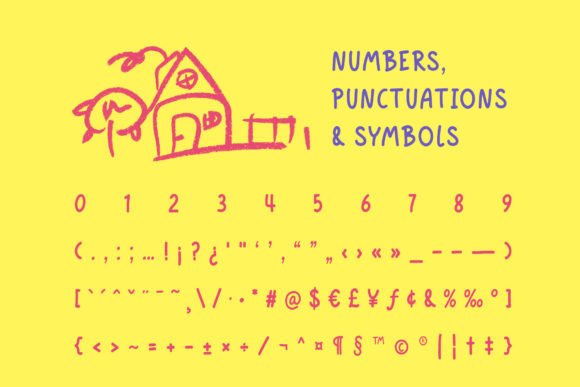 Smart Kids a Playful Written Font PNG with transparent background - Preview 4