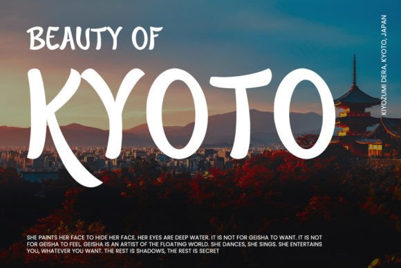 Asakusa  Font - Preview 1