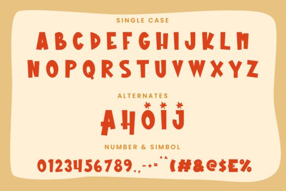 Autumn School Font - Preview 6
