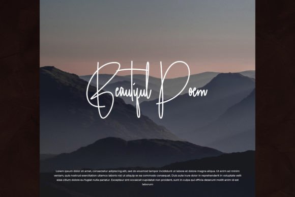 Balhemson Font - Preview 4