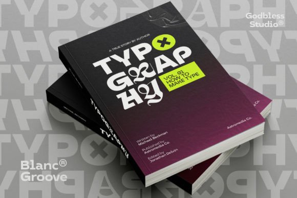 Blanc Groove Font - Preview 4