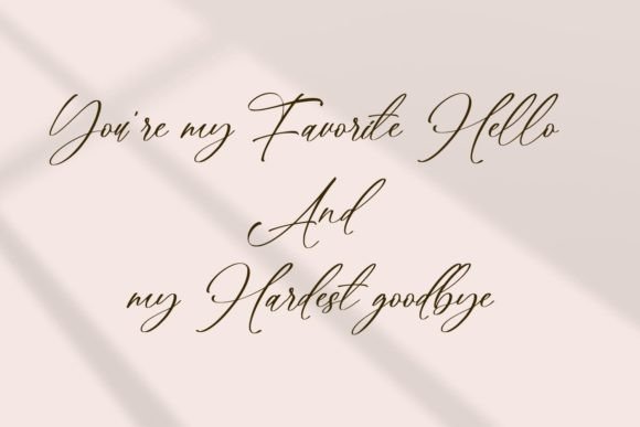 Brenda Harmony Font - Preview 1