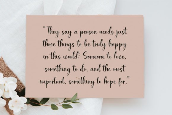 Bright & Beautiful Font PNG with transparent background - Preview 1