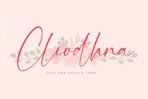 Cabella Anderson Font - Preview 4