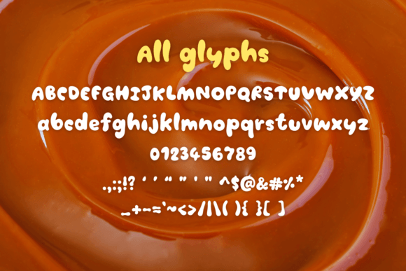 Caramel Font - Preview 1