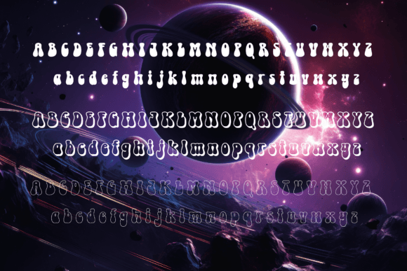 Cosmic Hippie Font - Preview 1