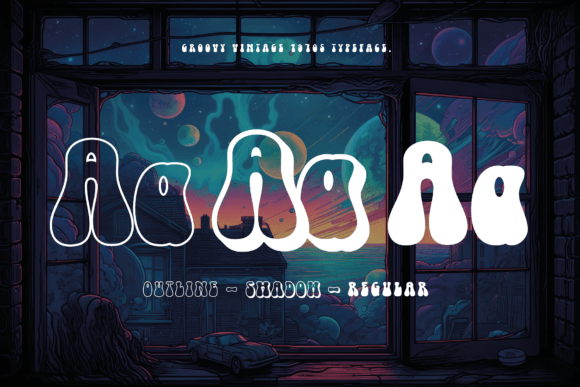 Cosmic Hippie Font - Preview 5