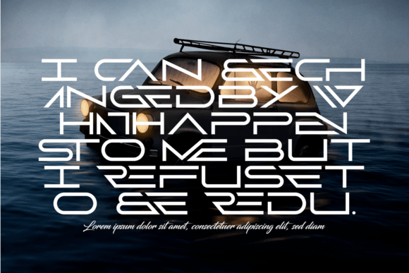 Digital Cards Font PNG with transparent background - Preview 5