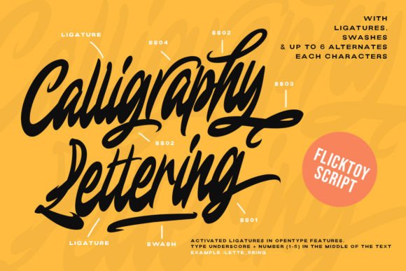 Flicktoy Font - Preview 2