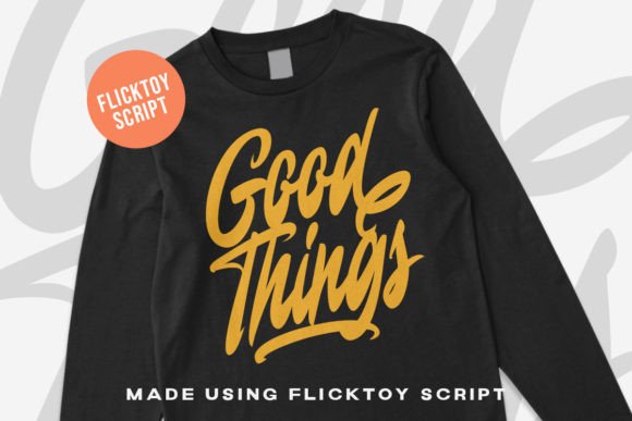 Flicktoy Font - Preview 3