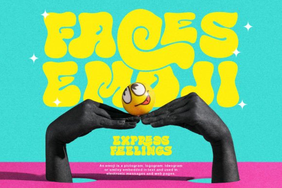 Funky Choky Font PNG with transparent background - Preview 1