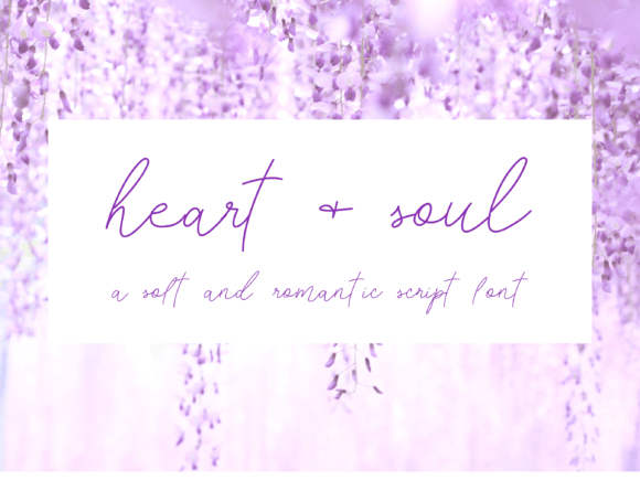 Heart + Soul Font