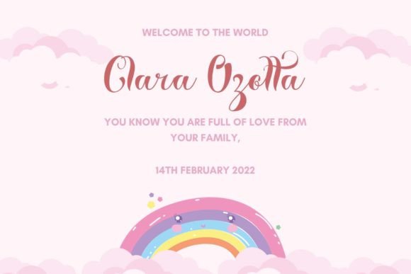 Kametha Font PNG with transparent background - Preview 3