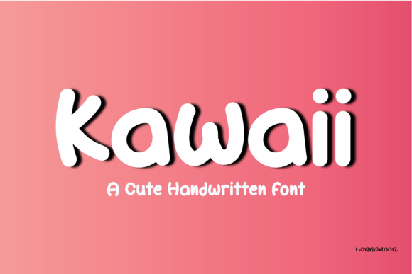 Kawaii Font Honiiemoon
