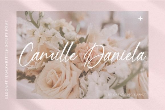 Laurels Samantha Font PNG with transparent background - Preview 1
