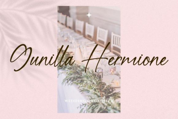 Laurels Samantha Font PNG with transparent background - Preview 3