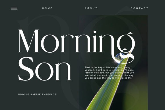 Modern Chengo Font PNG with transparent background - Preview 4