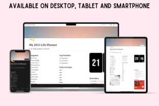 Notion Dashboard Life Planner Template Graphic by stormdigitalco ...
