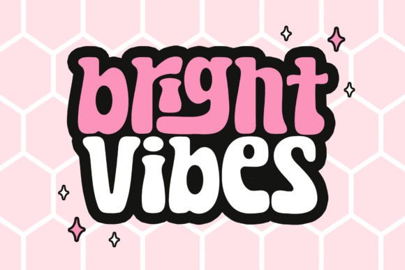 Pink Crab Font PNG with transparent background - Preview 2