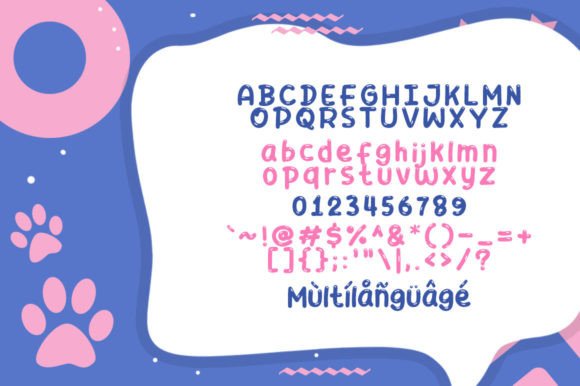Playkiddo Font PNG with transparent background - Preview 5