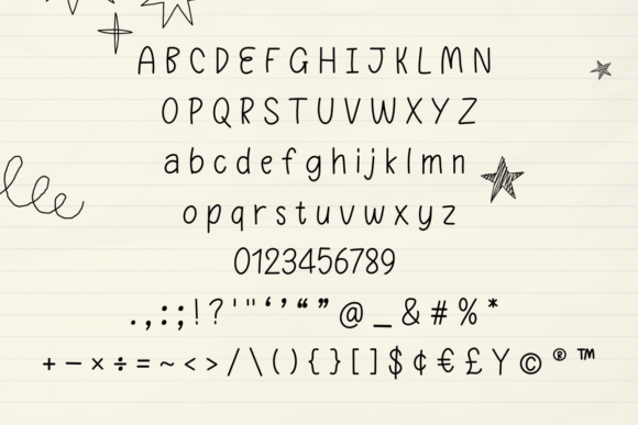 Potassium Font PNG with transparent background - Preview 1