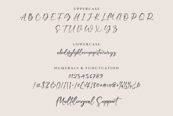 Quella Amber Font PNG with transparent background - Preview 6