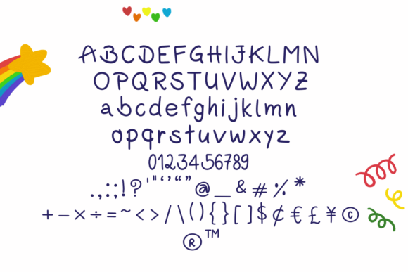 Quind Font PNG with transparent background - Preview 1
