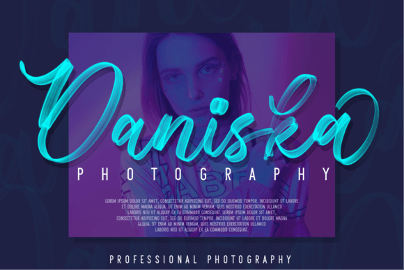 Raskala Brenda Font PNG with transparent background - Preview 2