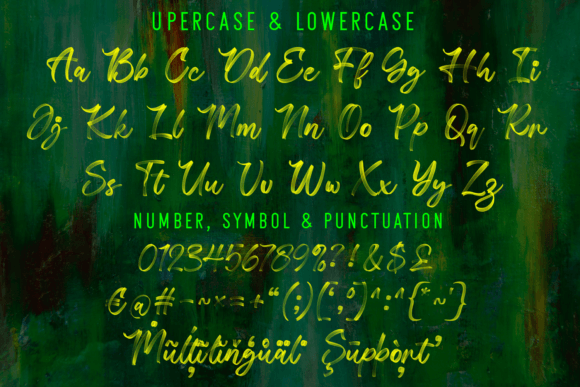 Raskala Brenda Font PNG with transparent background - Preview 6
