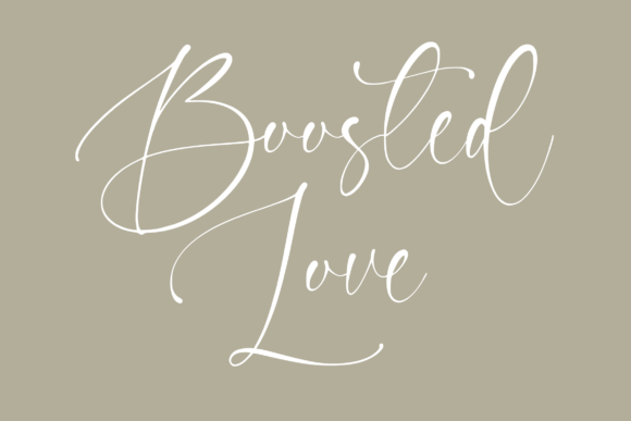 Roselyne Font PNG with transparent background - Preview 4
