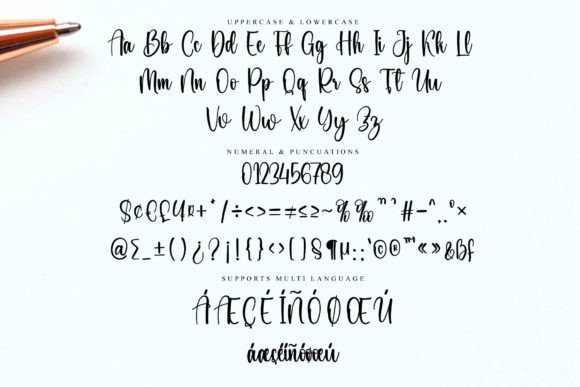 Setting Font PNG with transparent background - Preview 5