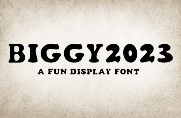 Biggy2023 Font - Preview 1