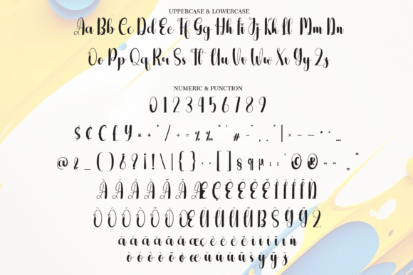Abstract Font - Preview 6