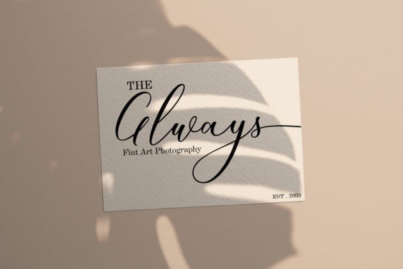 Always Font - Preview 3