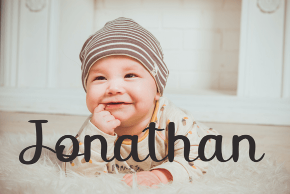Baby Boy Font - Preview 2