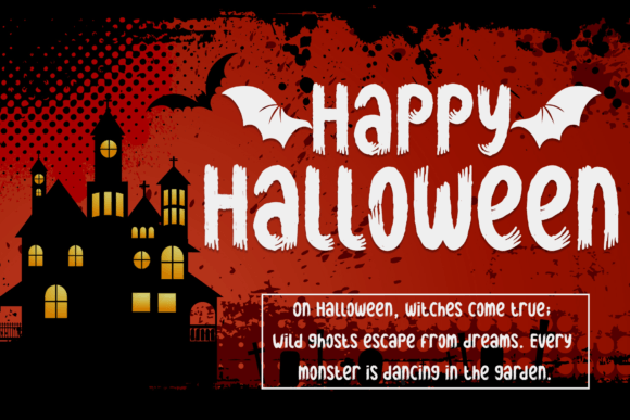 Bat Stealth Font - Preview 2