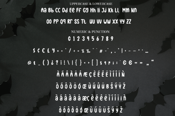 Bat Stealth Font - Preview 6