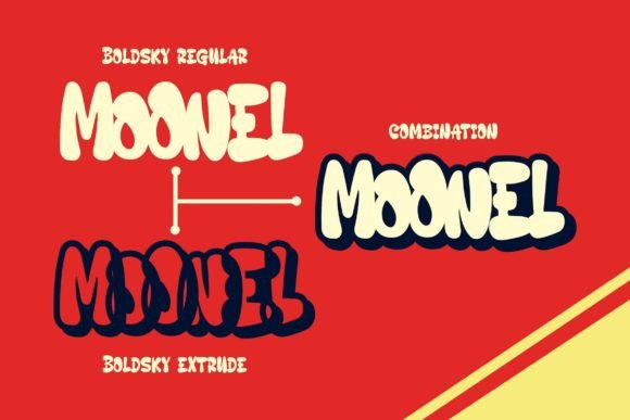 Boldsky Font PNG with transparent background - Preview 5
