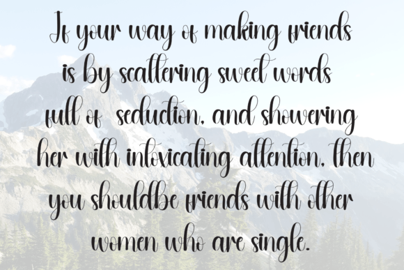 Bunching Font - Preview 5