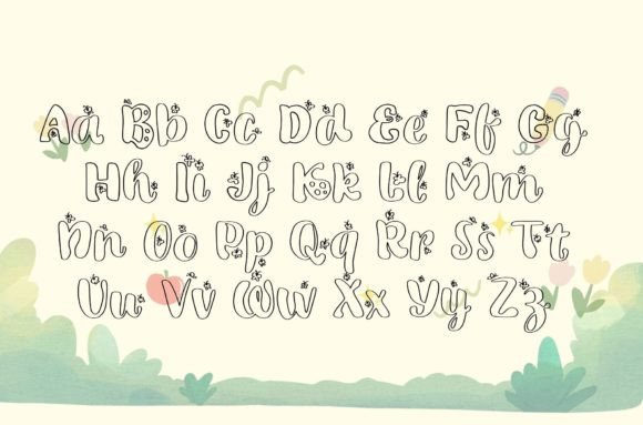 Butterfly Font - Preview 5