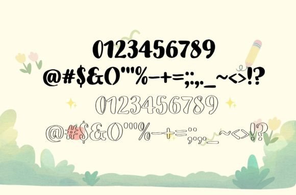 Butterfly Font - Preview 6