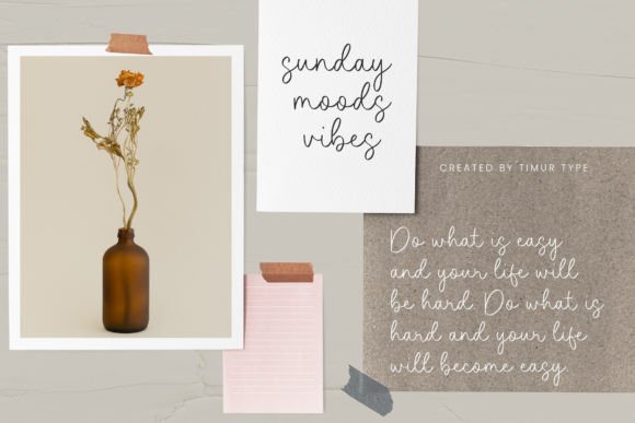 Calistha Aesthic Font - Preview 1
