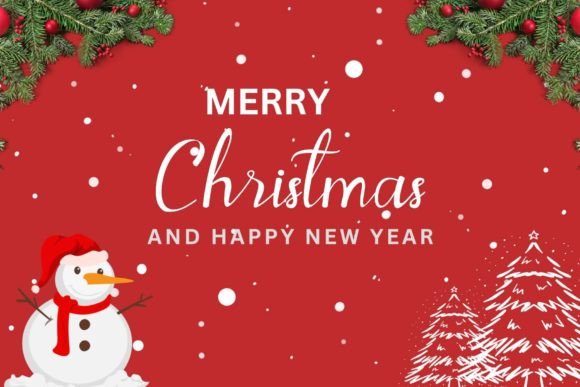 Christmas Style Font - Preview 1