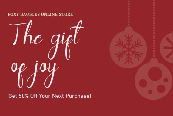 Christmas Style Font - Preview 3