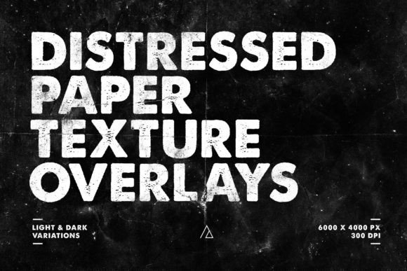 Distressed Paper Overlays