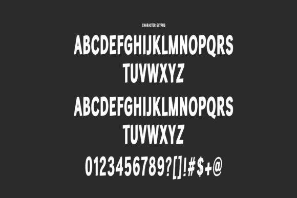 Everything Preserved Font - Preview 4