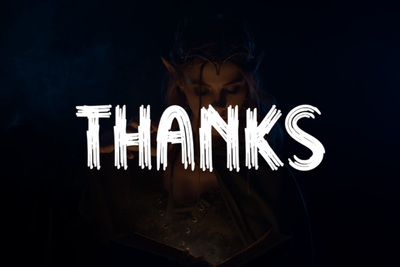 Evil Witch Font - Preview 6