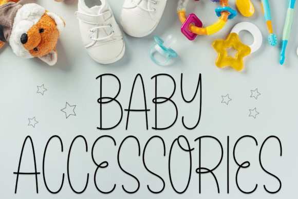 Fat Baby Font - Preview 1