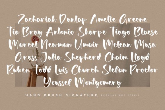 Folked Cordegall Font - Preview 6